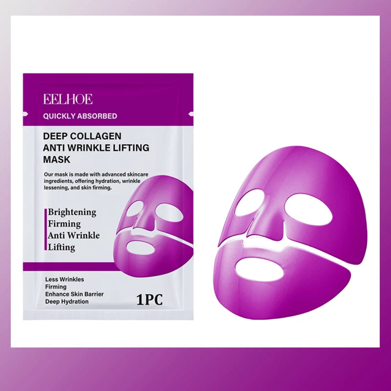 Hoygi Collagen Facial Mask – Hydrating, Firming & Brightening Collagen Facial Mask Oasis Select 1pc
