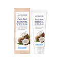 Jaysuing Coconut Facial Hair Removal Cream – Lip & Chin 50g Facial Depilatory Cream Oasis Select 50g boxed