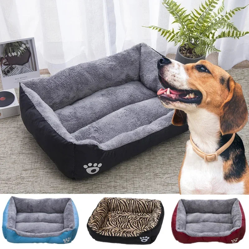 Dog Bed Pets House for Puppy Small Medium Large XXL Supplies Kennel Mat Nesk Sleeping Plush Washable Cat cushion Products indoor Oasis Select