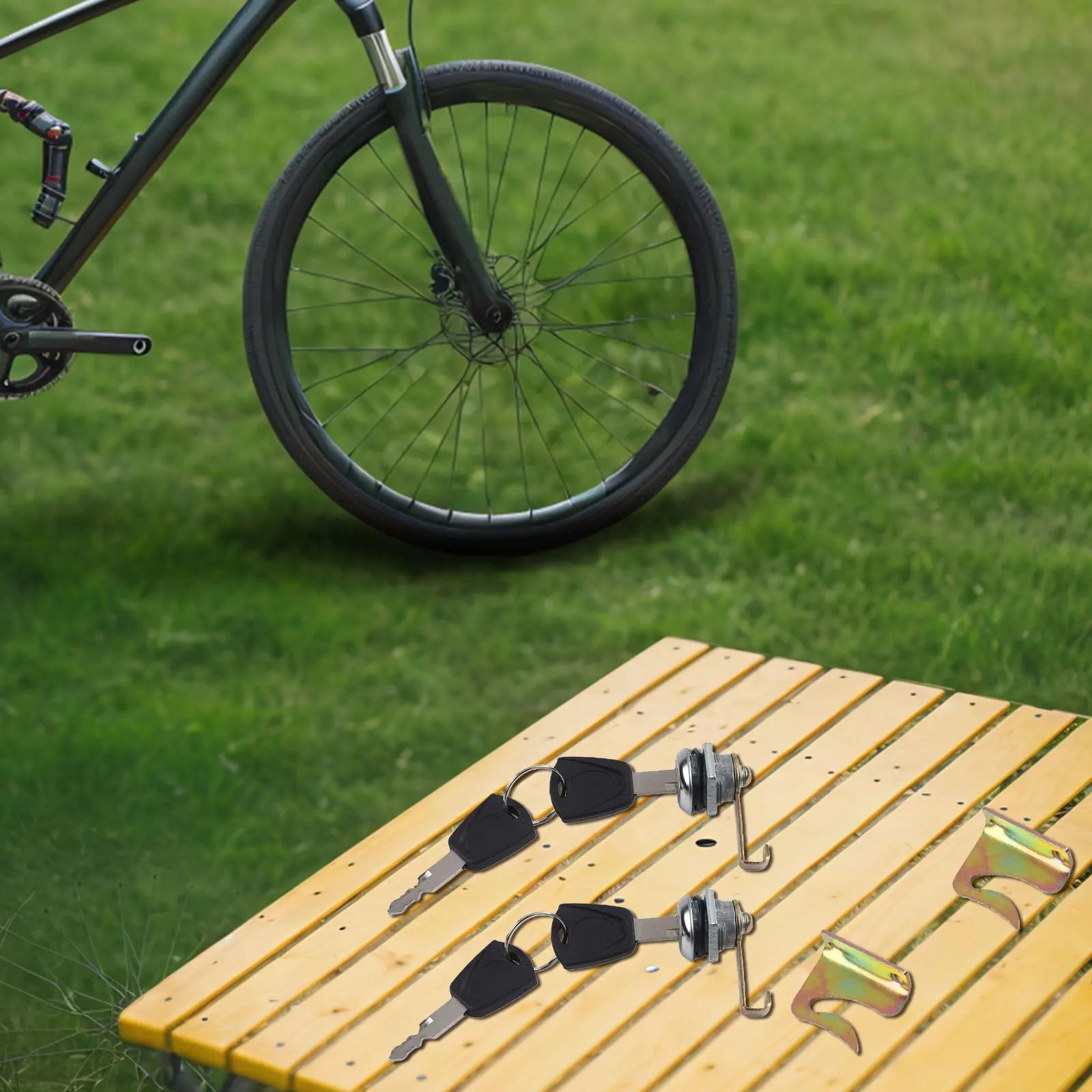 Anti Theft Metal Trunk Lock With Buckle Motorcycle Metal Trunk Lock Buckle Electric Vehicle Secure Motorcycle Trunk Lock Oasis Select