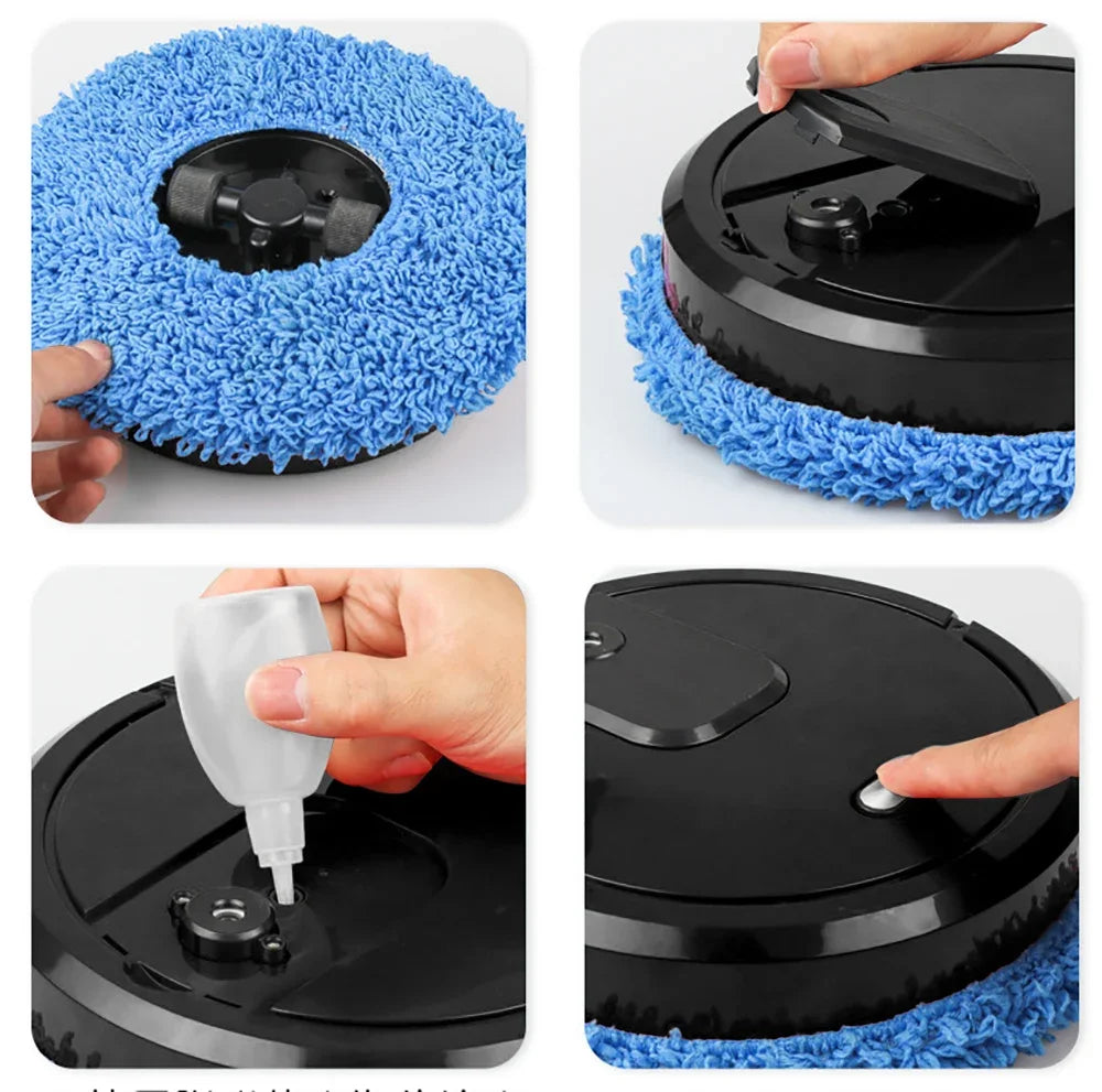Robot Cleaner Floor Mopping Sweeping Machine 3 In 1 Smart Dust Auto Sweeper USB Oasis Select
