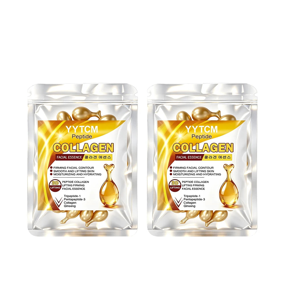 Polypeptide Collagen Essence Capsules – Firming Face Serum Face Serum Capsules Oasis Select 2 Bags