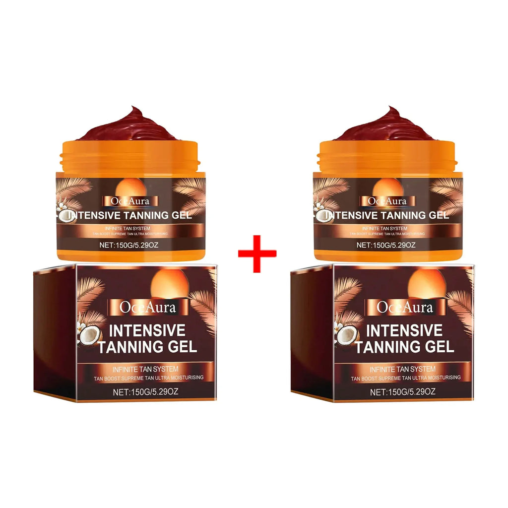 OceAura Intensive Tanning Gel – Self Tanner & Bronzer Self Tanning Gel Oasis Select 300g boxed