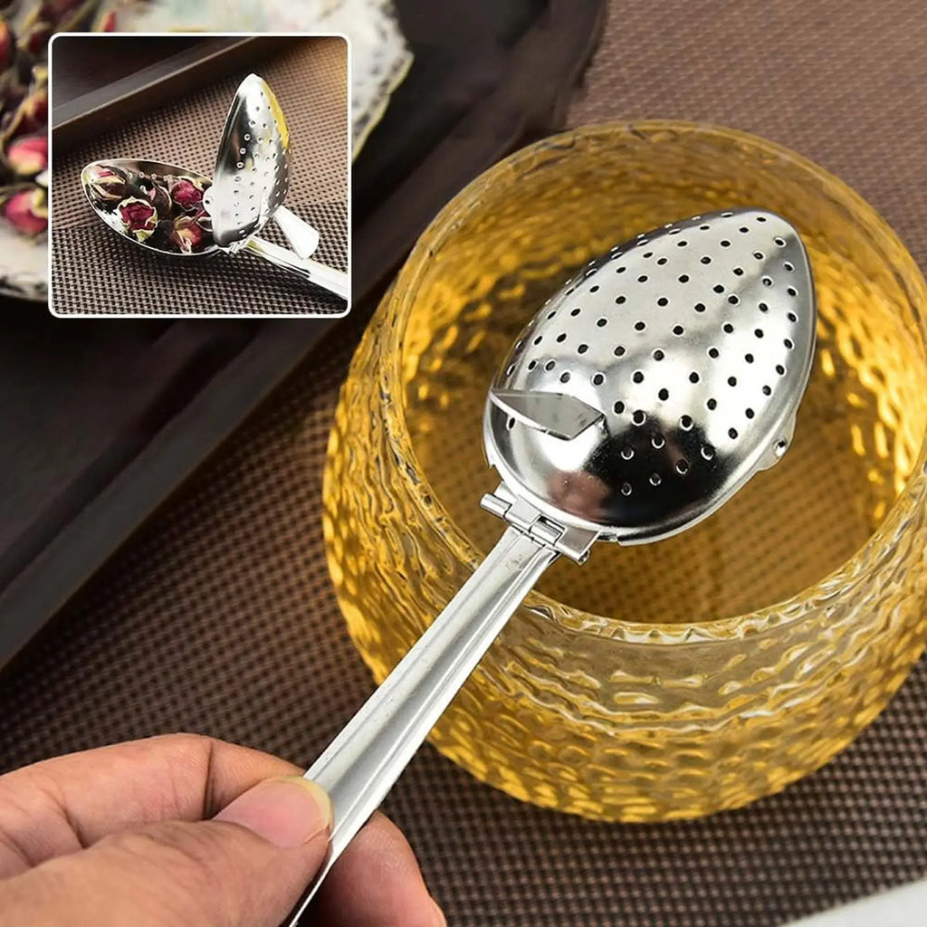 1PC Stainless Steel Tea Infuser Sieve Tools For Spices Bag Infusor Ball Tea Filter Maker Brewing Services Teaware Tea Strainer Oasis Select