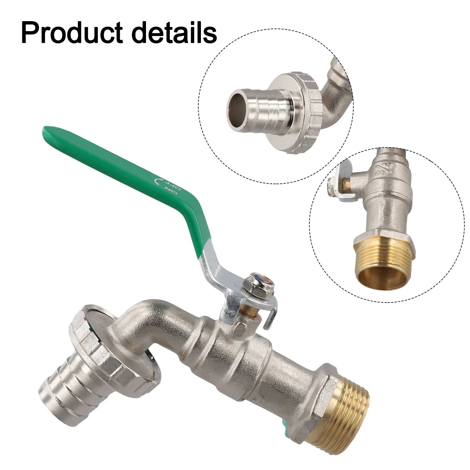 Horticultural Water Copper 3/4in Gardening Water Nozzle For Control Irrigation Systems For Your Watering Needs Oasis Select