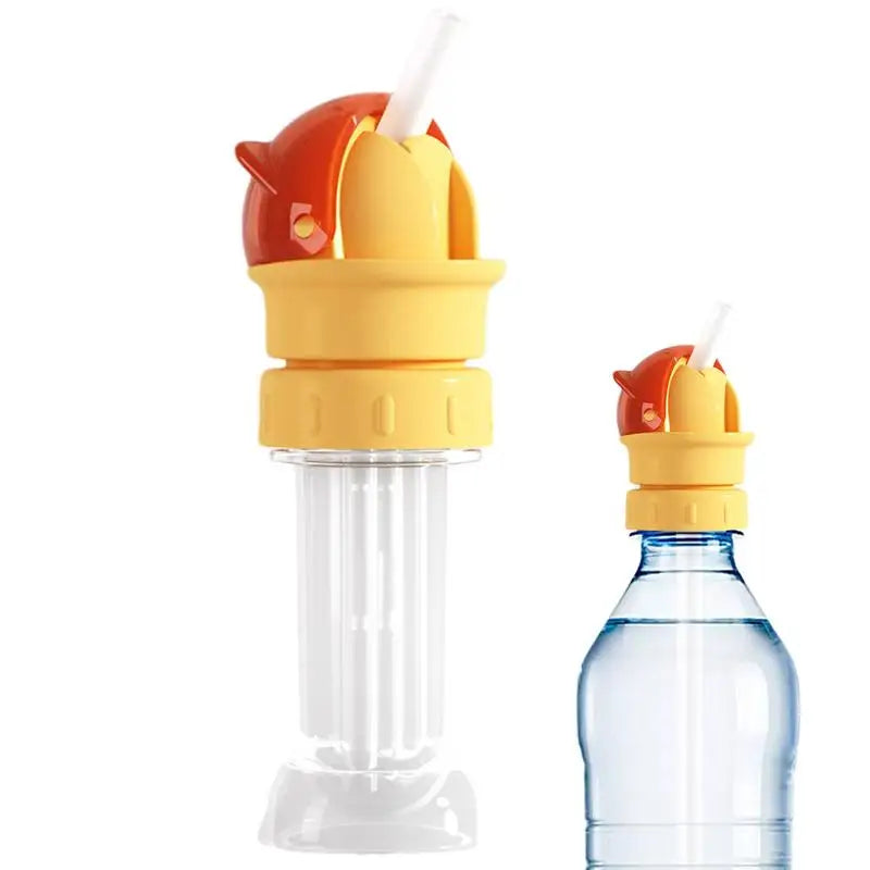 Water Bottle Top Adapter Silicone Bottles Top Spout Adapter Replacement Bottle Topper Spout Adapter for Most Standard Bottles Oasis Select