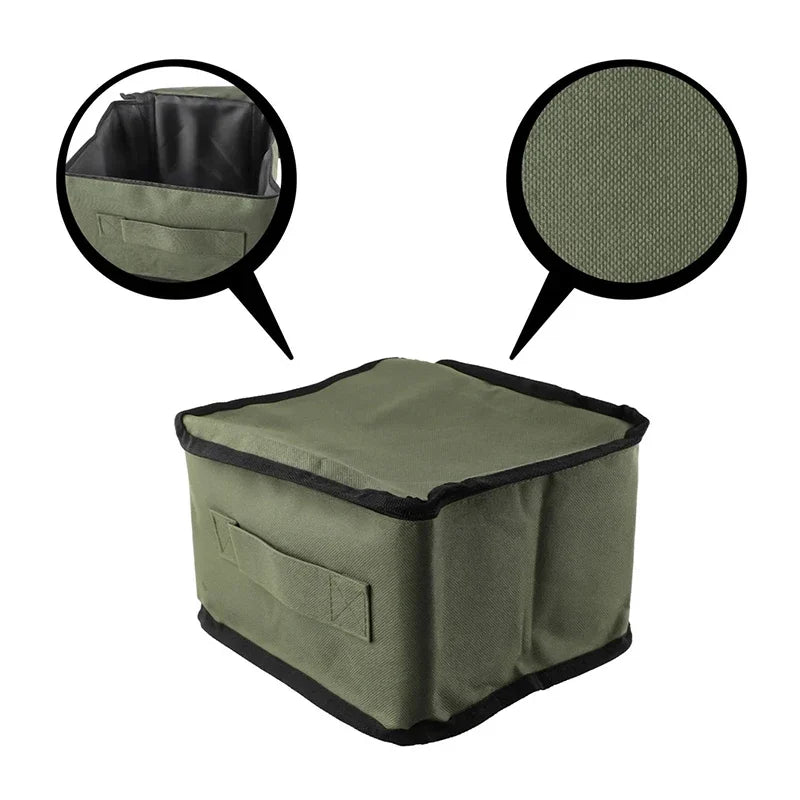 Camping Gas Canister Organizer Bag Carry Bag Multipurpose Outdoor Camping Picnic Storage Daily Necessities Bag Handbag,Ziplock Oasis Select