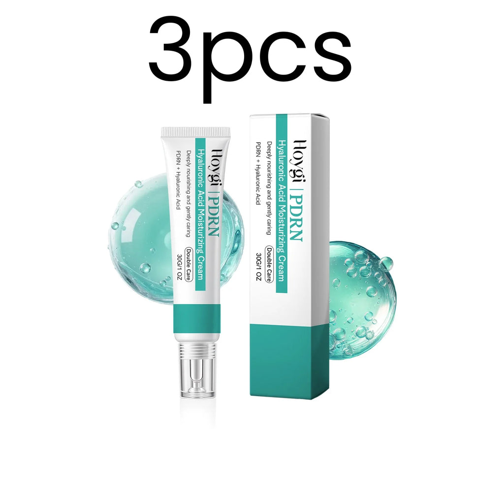 Hoygi Hyaluronic Acid Moisturizing Cream Hydration Glowing Skin Nourishing Anti Wrinkle Lightweight Mild Multi Effect Face Cream Oasis Select 3pcs