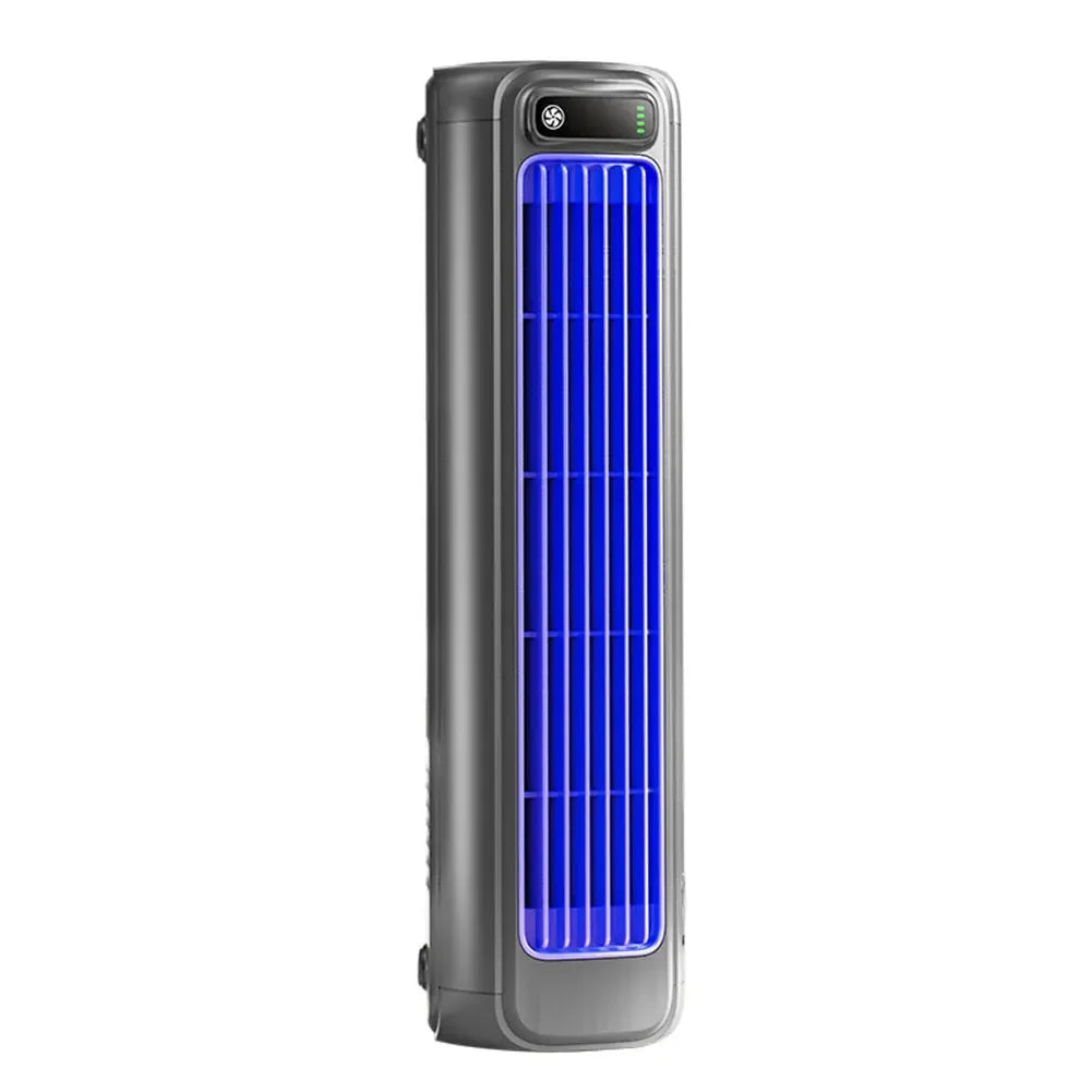 Portable Tower Fan 3 Speeds Air Conditioner Fan Quiet Wall Mount Air Cooler Leafless Fan for Home & Office Desktop Standing Fan Oasis Select charging model 1 United States