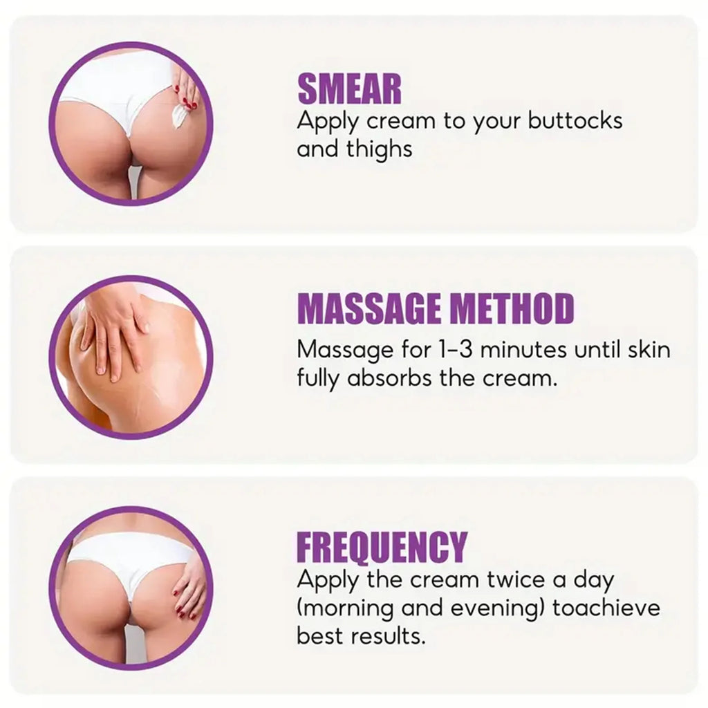 Hip & Body Cream – Glycerin, Vitamin C & Hyaluronic Acid Body Moisturizer Cream Oasis Select