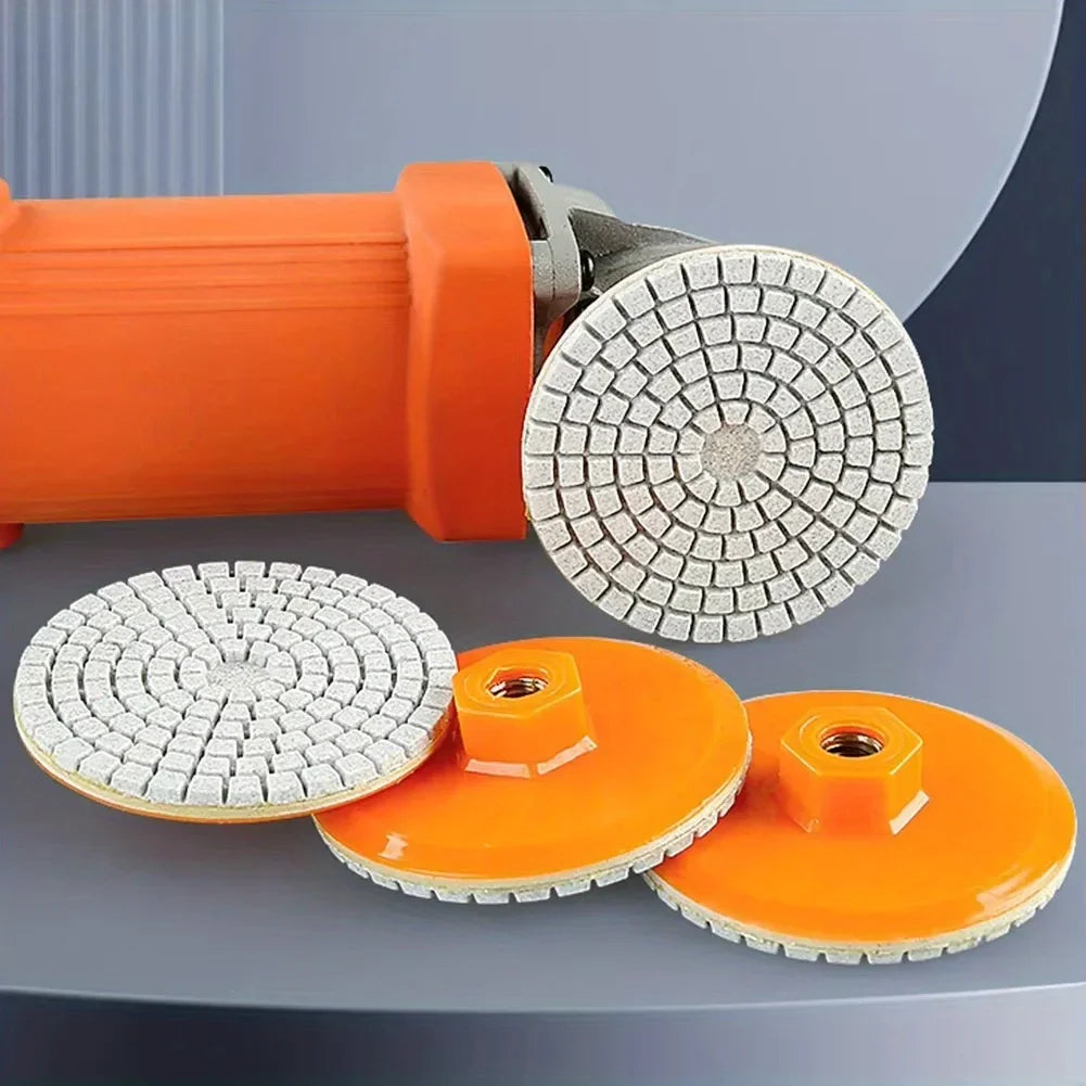 80mm Diamond Polishing Pads – Wet/Dry Buff Discs for Stone Diamond Polishing Pad Oasis Select