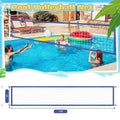 Pool Volleyball Replacement Net Nylon Portable Volleyball Net Replacement Sports Accessories Professional Swimming Pool Supplies Oasis Select Blue