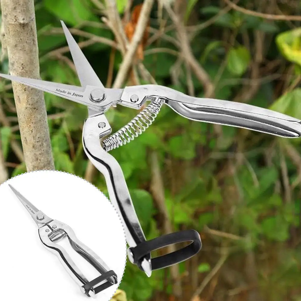 Stainless Steel Pruning Shears – Sharp Hand Pruners for Garden