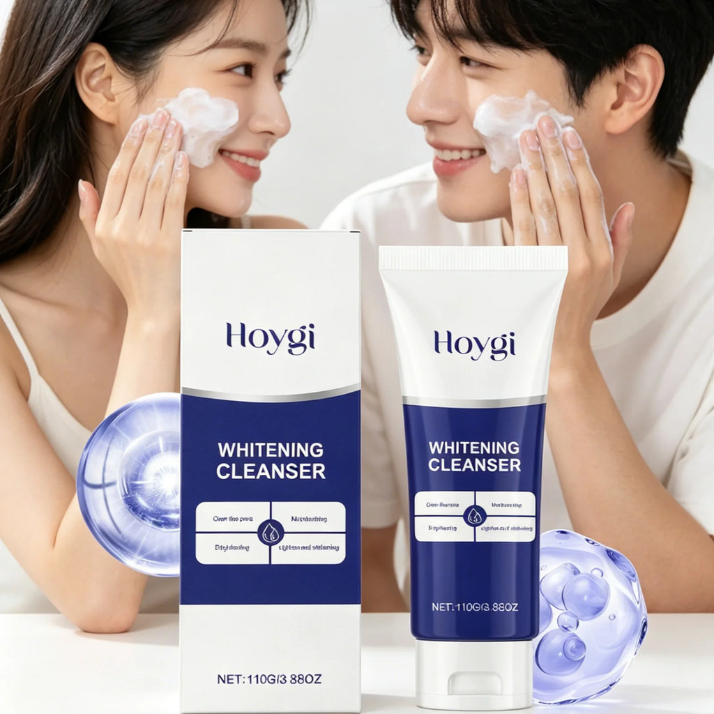 Hoygi Facial Cleanser Radiant Complexion Soft Skin Texture Oil Control Shrink Pores Gentle Smoothing Skin Brightening Cleanser Oasis Select
