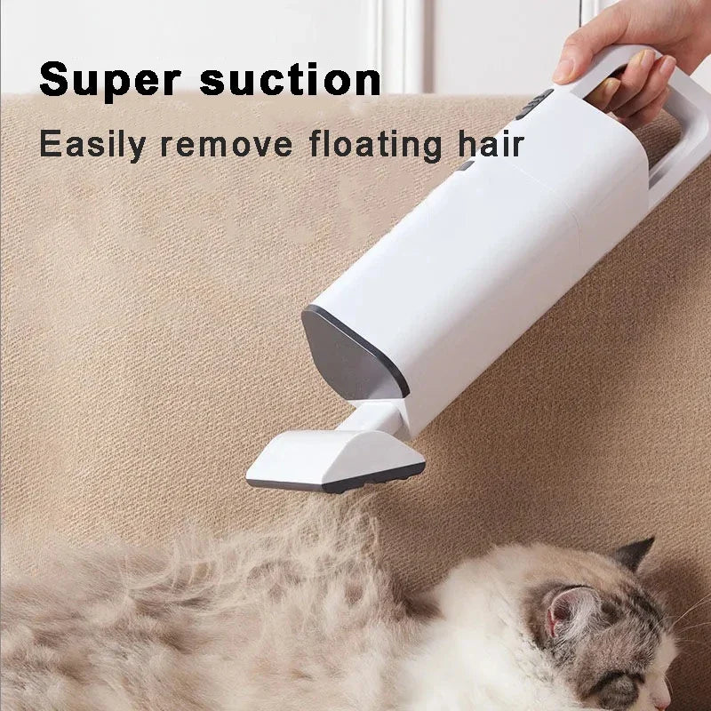 Portable Pet Electric Wireless Vacuum Cleaner Cat Hair Cleaning For Dog Brush Carpet Remove Lint Pellet Household Cleaning Tools Oasis Select