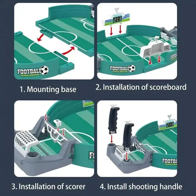 Table Football Game, Two-Person Football Game Table Game, Parent-Child Interactive Puzzle Game Table Football, Tabletop Soccer Oasis Select