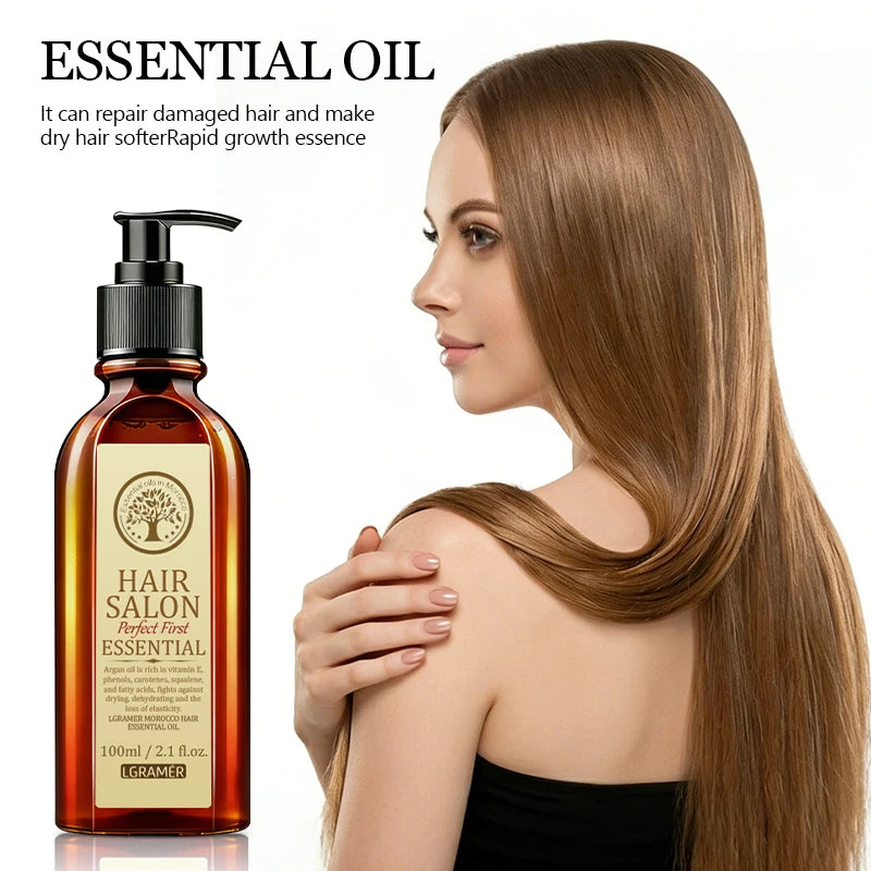 LGRAMER Moroccan Fruit Hair Oil – Strengthen & Nourish 100ml
