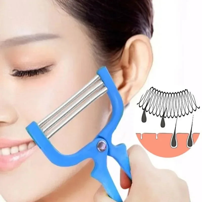 1 PCs Facial Hair Remover Manual Removal Epilator Beauty ShavingThreading Tool For Women Oasis Select