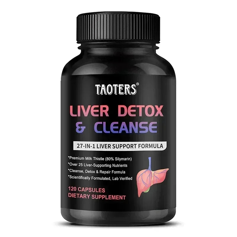 27-in-1 Liver Cleanse Capsules | Milk Thistle & Artichoke