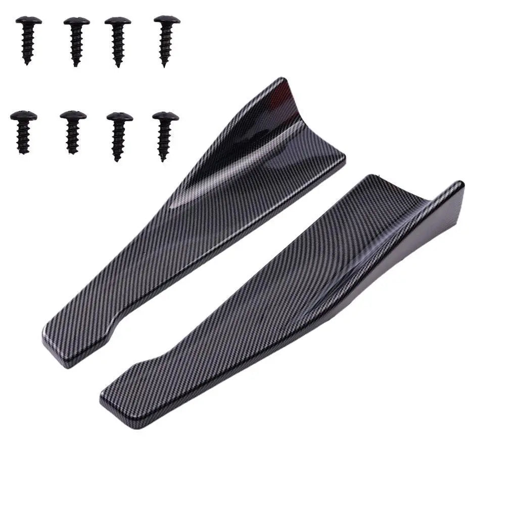 48CM Length Car Side Skirt Rear Bumper Lip Splitter Winglet Aprons Protector Scratch Automotive Accessories Oasis Select
