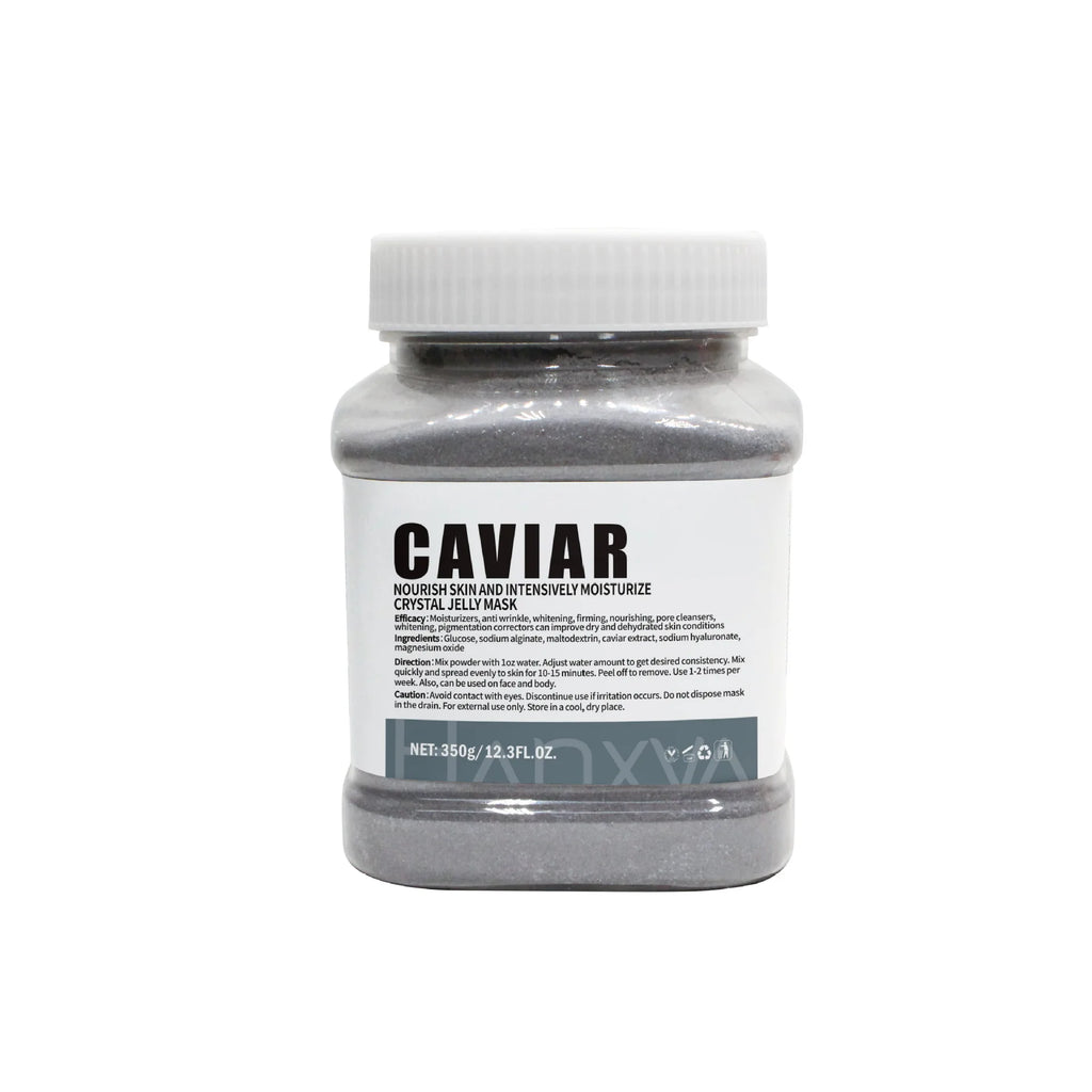Jelly Face Mask Powder Hyaluronic Acid Vitamin C Rose Collagen Diy Plant Masks Powder Moisturizing Nourishing Mask ﻿ Oasis Select Caviar 350g