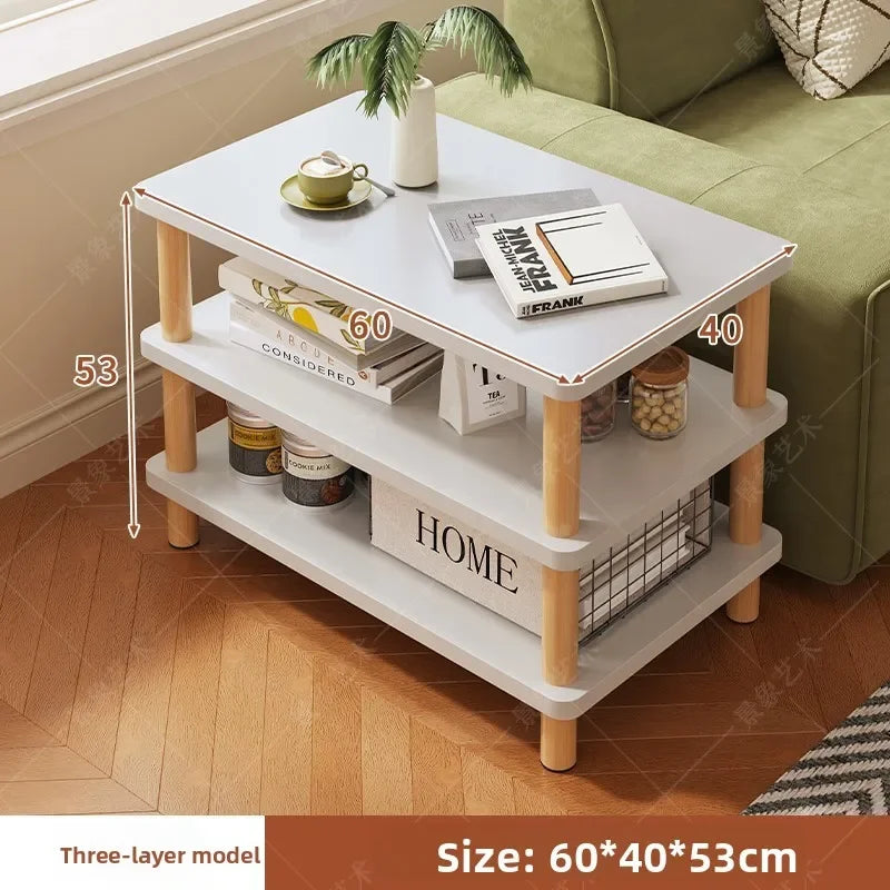 Multi-functional Coffee table, living room, sofa side, bedroom, bedside storage, locker, small apartment, small table Oasis Select SAN-BAI-60 40