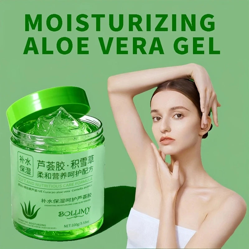 Aloe Vera Centella Asiatica Gel, Facial Care, Refreshing Aloe Vera Gel, Rich in Aloe Vera Ingredients, Hydrates and Firm Oasis Select
