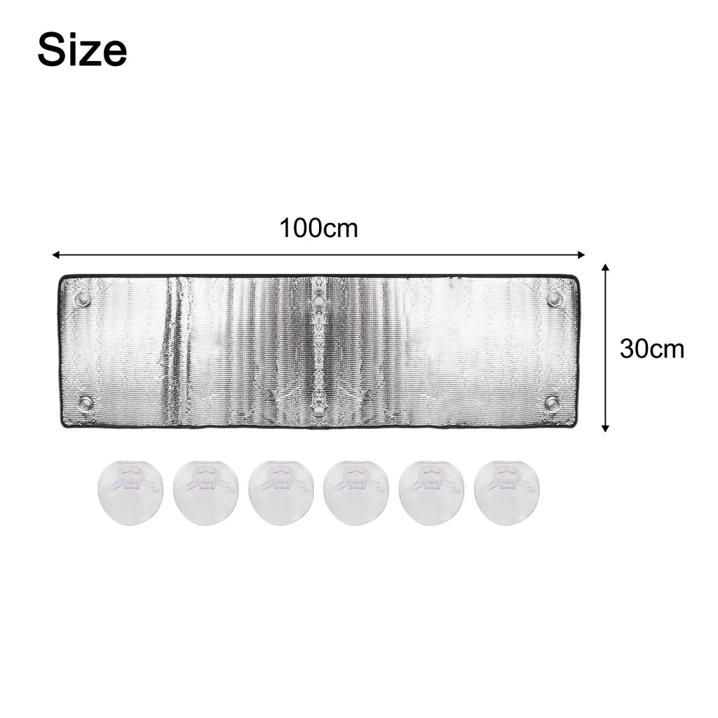 Double-Layer Aluminum Foil Window Sun Shade Insulation Film