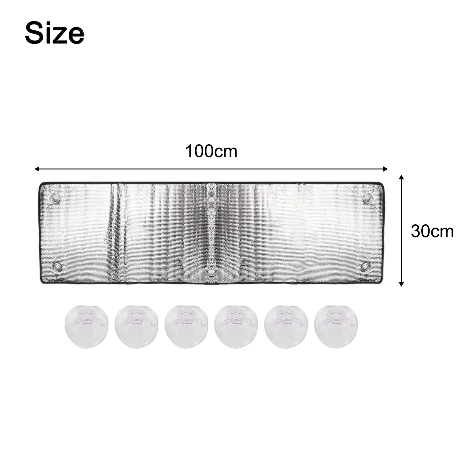 Double-Layer Aluminum Foil Window Sun Shade Insulation Film