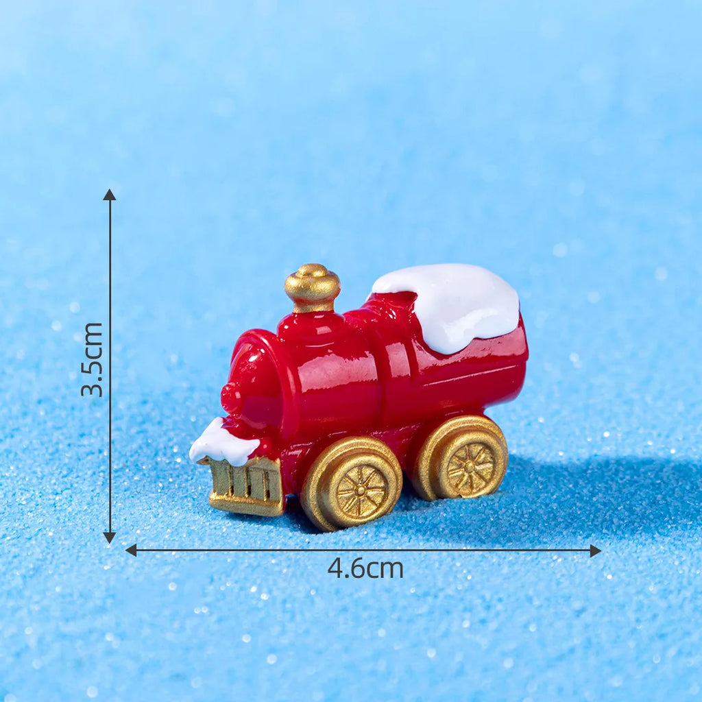Mini Christmas Resin Ornament – Santa, Snowman & Holiday Décor