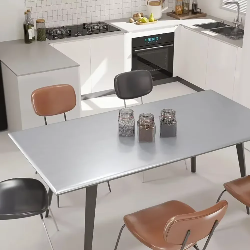 40cm PVC Stainless Steel Removable Wallpaper Film Vinyl Material Waterproof And Oil-Proof Suitable For Kitchens And Elevators. Oasis Select