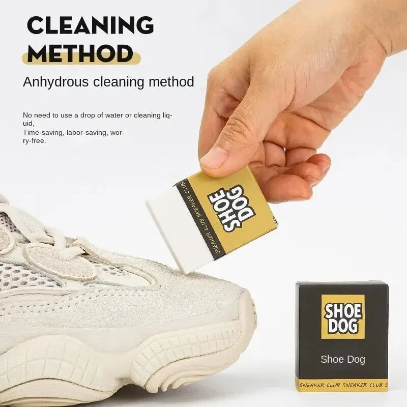 2pcs Shoes Eraser Portable Suede Sheepskin Matte Leather Fabric Care Shoes Cleaning Leather Cleaner Rubber Block Shoe Brush Oasis Select