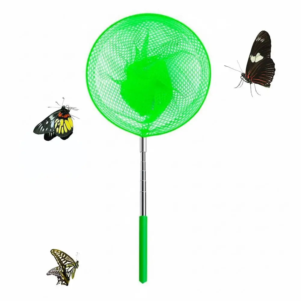 Retractable Insect & Butterfly Net + Observation Cage – Kids