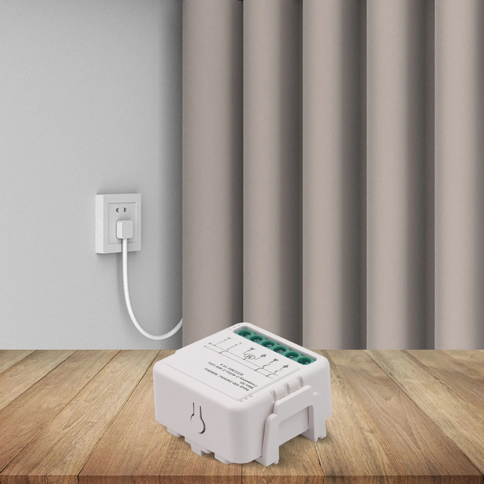Convenient App Control Voice Control Timer Schedule For ZigBee Smart Shutter Switch Module for Simple Curtain Management Oasis Select