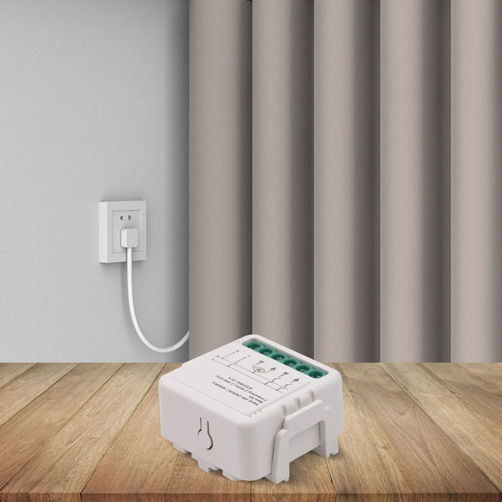 Convenient App Control Voice Control Timer Schedule For ZigBee Smart Shutter Switch Module for Simple Curtain Management Oasis Select
