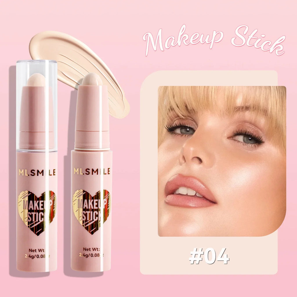 8-Color Pearl Highlighter & Contour Stick – High Gloss Face Pen