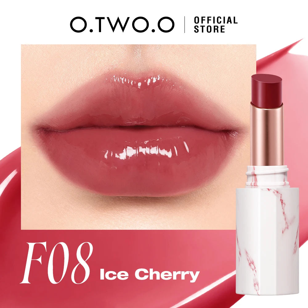 O.TWO.O Mirror Ice-Film Lip Glaze | 24H Glossy Lipstick