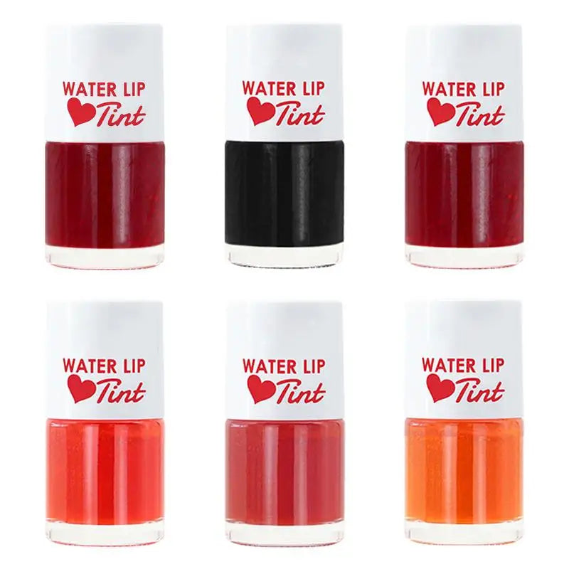 Dyeing Liquid Lipstick Matte Water Lip Stain Lips&Cheek Blush Waterproof Long-lasting Red Pink LipTint Women Cosmetics 6 Colors Oasis Select