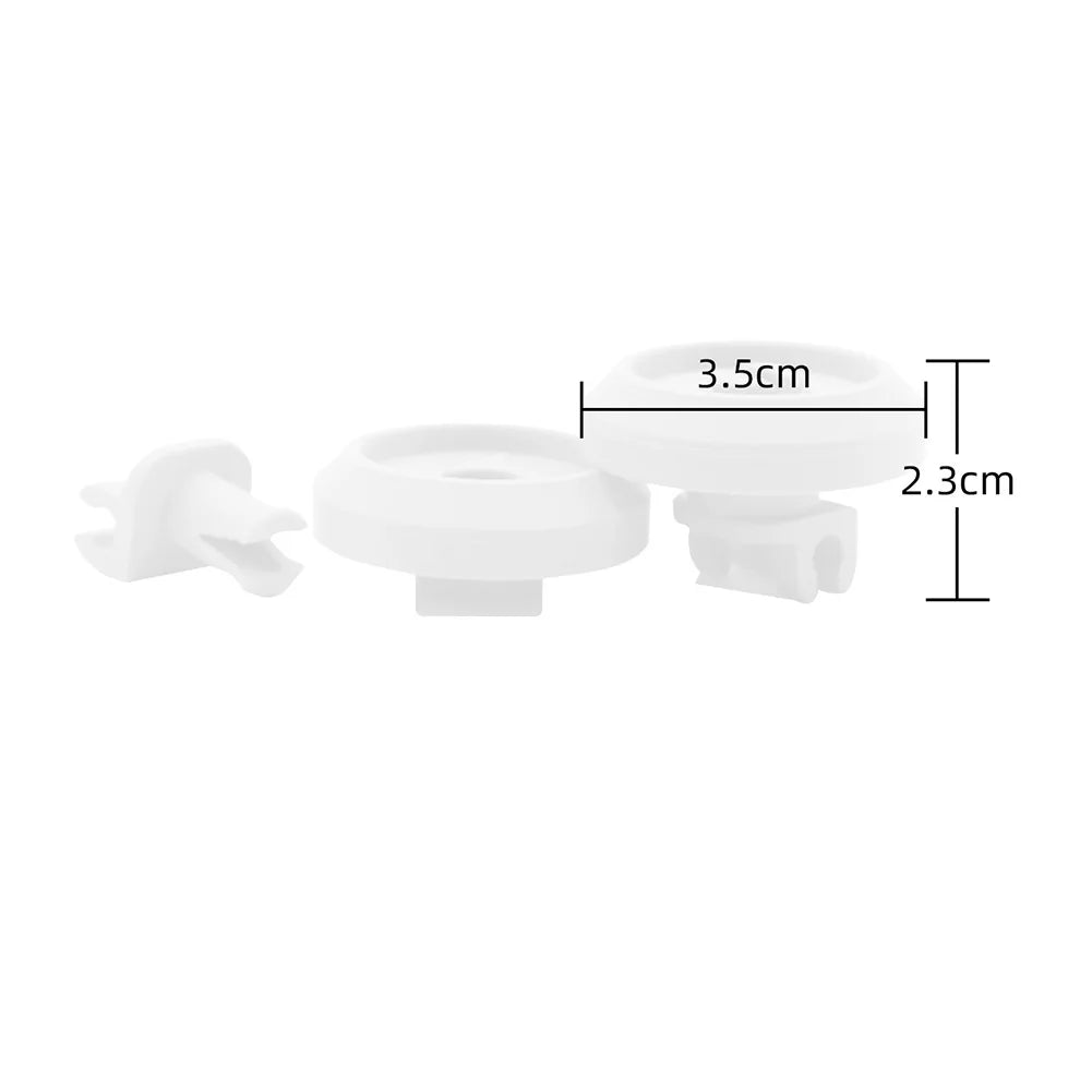 For Miele G Series Compatible Bottom Rack Rollers 2PCS Support Wheels Replacement 3.5x3.5x2.3CM Easy Installation Oasis Select