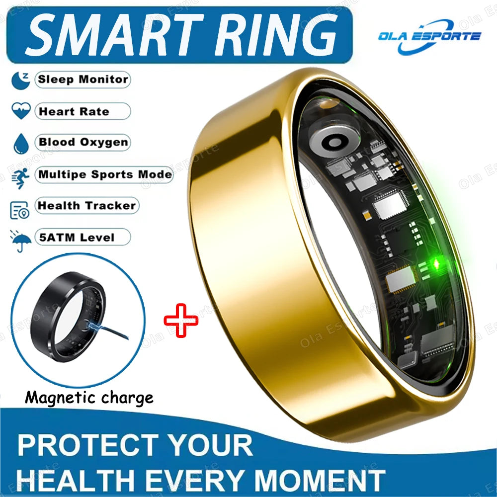 Smart Ring – Heart Rate & Blood Oxygen Tracker | Android & iOS