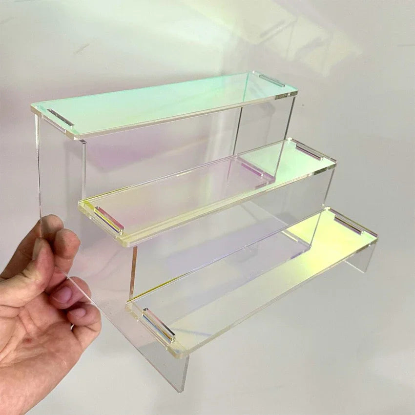 Acrylic Colorful Display Shelf for Figures, Perfume & Toys