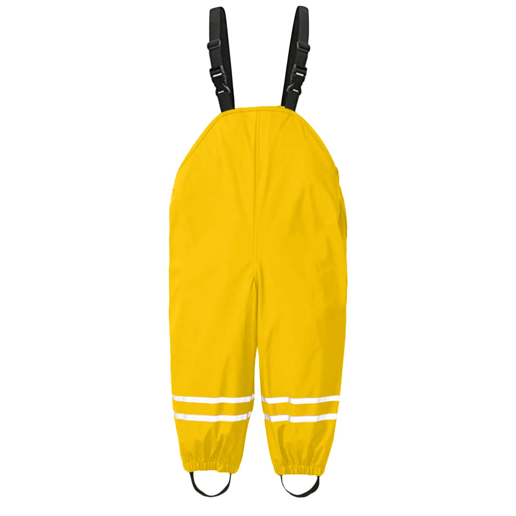 Kids Waterproof Rain Dungarees – Windproof Mud Jumpsuit 1–6Y Kids Rain Suit Oasis Select