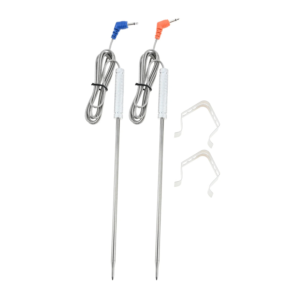 Temperature Detection Range 0°C To 300°C Food-grade Long Temperature Probe Replaced with 42-inch Braided Steel Mesh Probe Wire Oasis Select