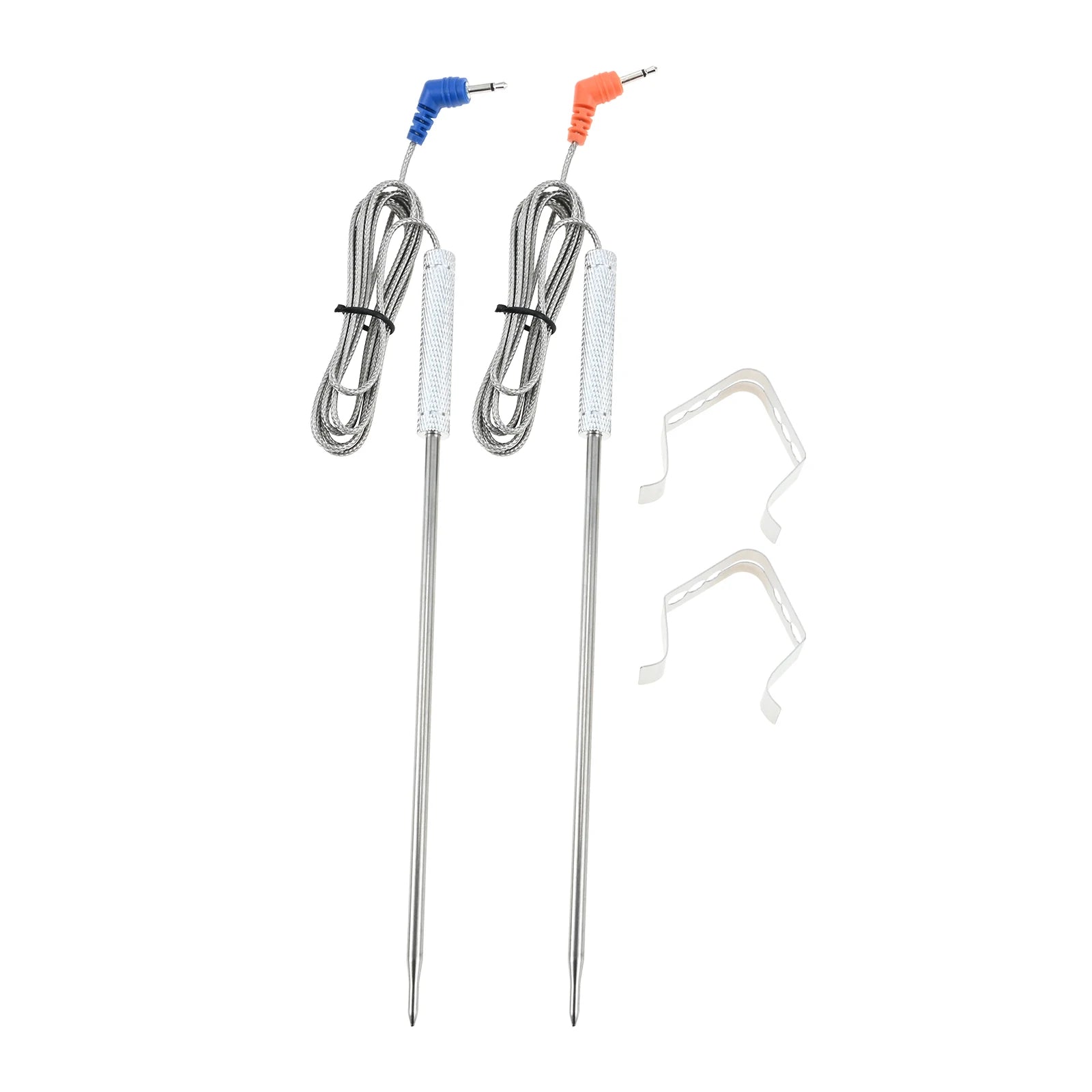 Temperature Detection Range 0°C To 300°C Food-grade Long Temperature Probe Replaced with 42-inch Braided Steel Mesh Probe Wire Oasis Select