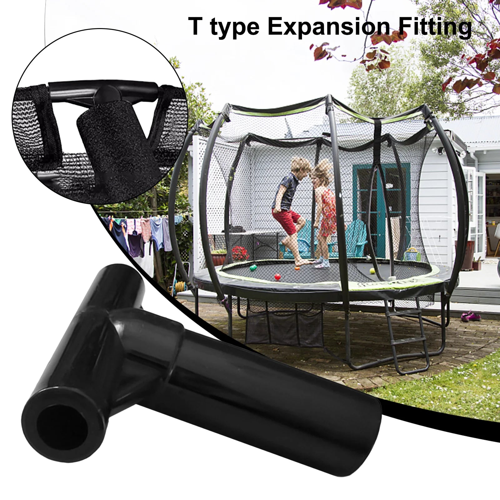 Trampoline Parts Trampoline Enclosure Replacement Tube Quick Connect Pole Caps Trampoline Pole Caps Expansion Fittings Fixed Oasis Select
