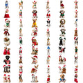 54-Piece Christmas Dog Temporary Tattoos – Waterproof Stickers Temporary Tattoo Set Oasis Select 1A-3X3cm