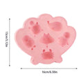 Sea Creature Ice Mold Marine Life Chocolate Mold Reusable Ice Tray Easy Release Silicone Chocolate Mold with Marine Life Shapes Oasis Select Pink