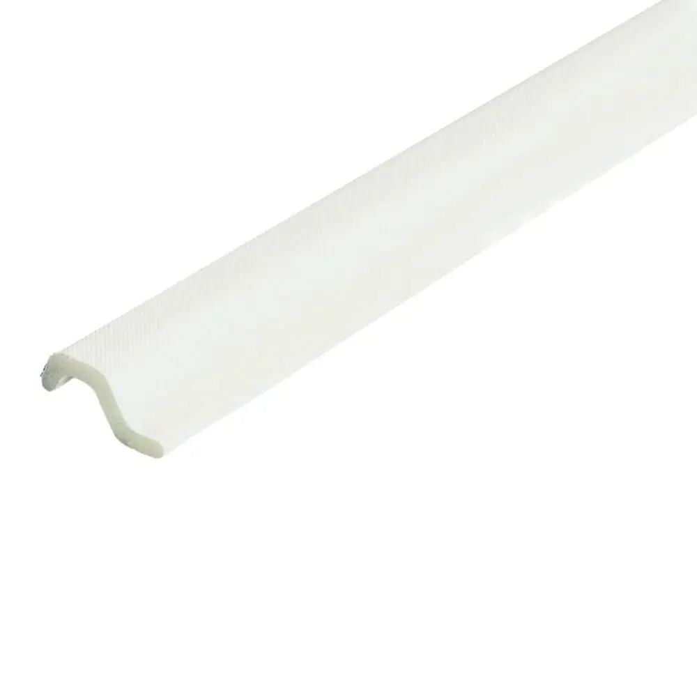 New Soundproof Foam Flat Window Sealing Strip S-shaped Flexible Weatherstrip Windproof 2 Meters Window Weather Stripping Window Oasis Select white-Flat