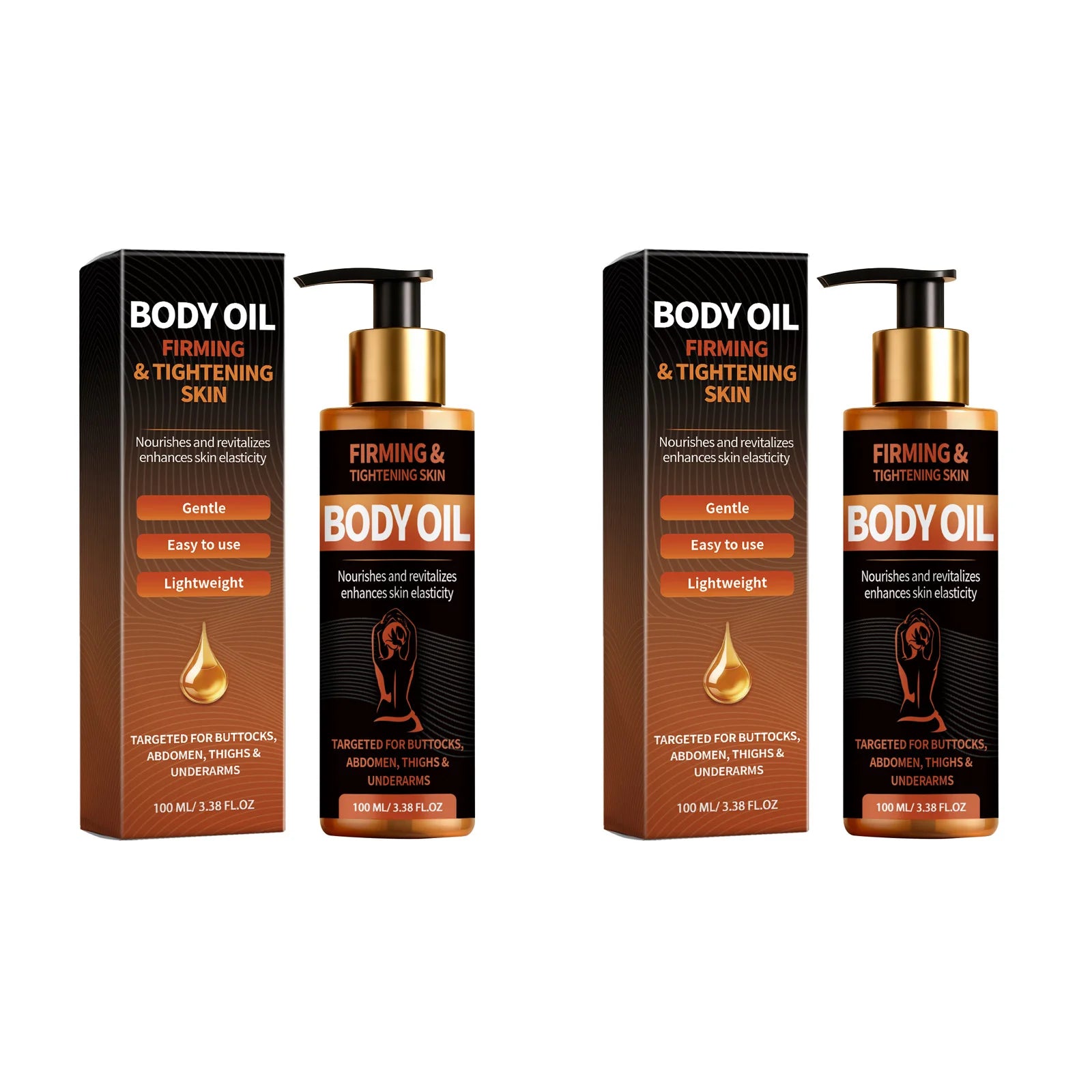 OceAura Firming Body Oil – Tighten, Lift & Nourish Skin 100ml Firming Body Oil Oasis Select 2 x 100ml Boxed