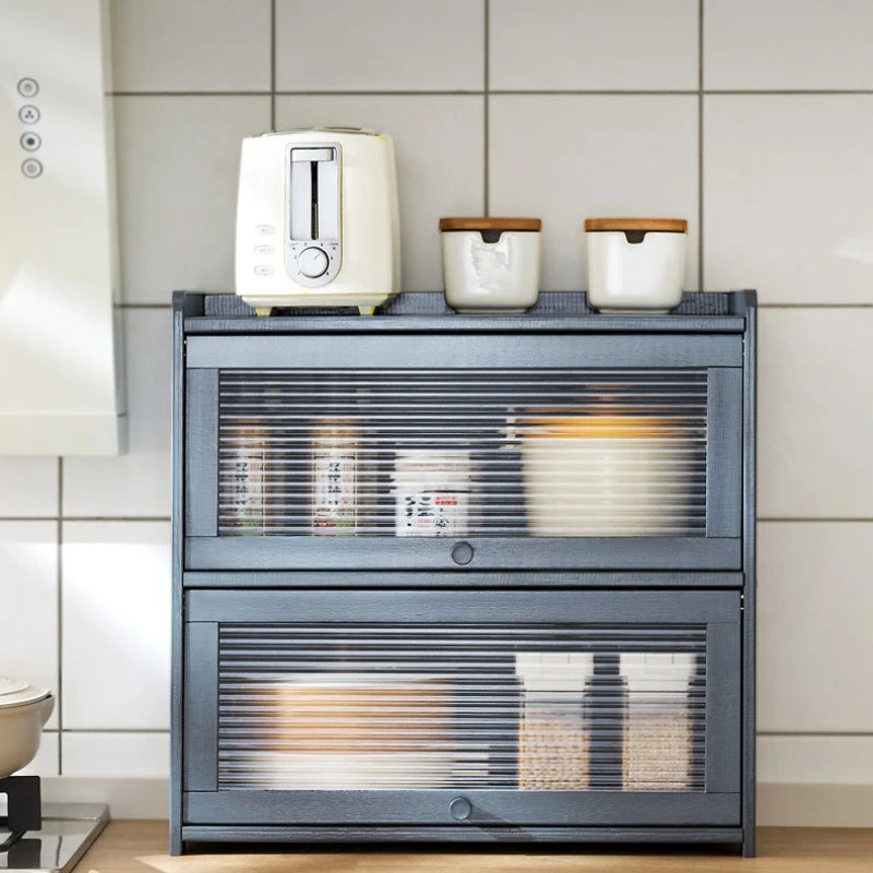 Kitchen Shelves Seasoning Dishes Storage Multi-layer Countertops Lockers Cupboards Household Cutlery Chopsticks Storage Boxes Oasis Select